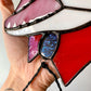 Made to Order: Cowboy Opossum Stained Glass Suncatcher