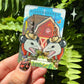 Cowboy Opossum Earrings