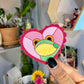 Lovely Frog Vinyl Waterproof Sticker 3"