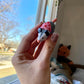 Opossum with Heart Sweater Figurine