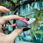 Opossum with Heart Sweater Figurine