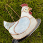 Chicken Stained Glass Suncatcher