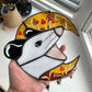 Golden Moon Opossum Suncatcher