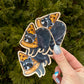 Pizza Raccoon Vinyl Waterproof Sticker 3"