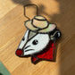 Mini Cowboy Opossum Stained Glass Ornament