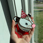 Valentine Mini Opossum Stained Glass Ornament