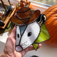 Green Cowboy Opossum Suncatcher