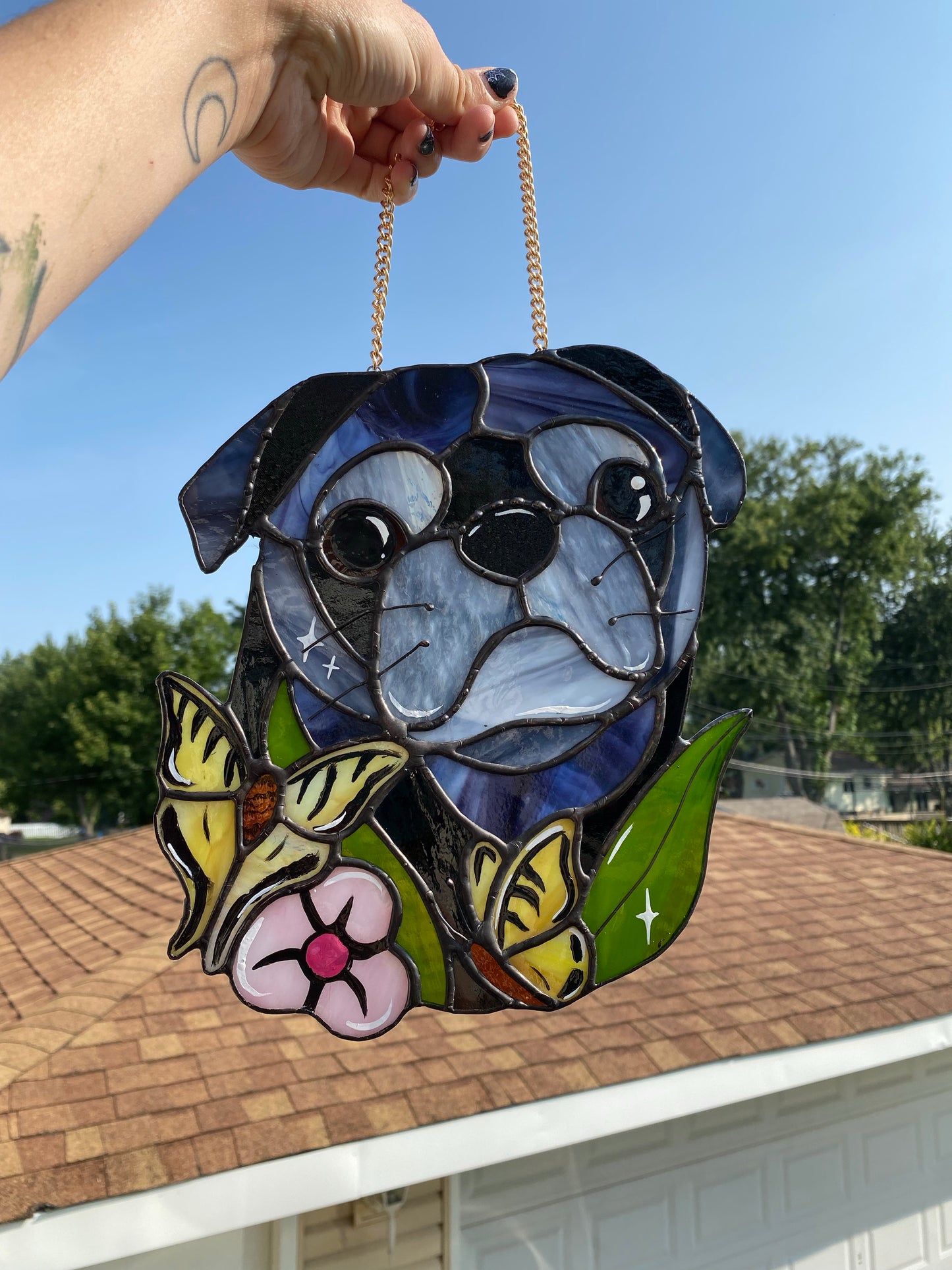 Suncatcher Pet Portrait- Final Payment