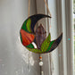 Autumn Amethyst Stained Glass Suncatcher