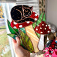 Mushroom Cat Suncatcher