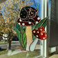 Mushroom Cat Suncatcher