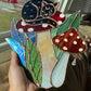 Mushroom Cat Suncatcher