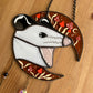 Golden Moon Opossum Suncatcher