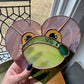 Heart Toad Suncatcher