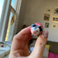 Opossum with Heart Sweater Figurine