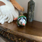 Opossum with Mushroom Sweater Figurine