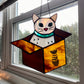 Box Cat Suncatcher
