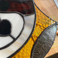 Wizard Raccoon Stained Glass Suncatcher
