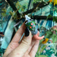 Opossum with Mushroom Sweater Figurine