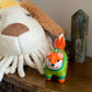 Fox with Mushroom Sweater Figurine