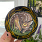 Sleeping Fawn Painted Terracotta Dish