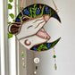 Lavender Moon Opossum Suncatcher