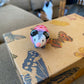 Opossum with Heart Sweater Figurine