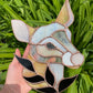 Prosperity Deer Stained Glass Suncatcher