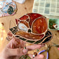 Mini Fox Stained Glass Suncatcher